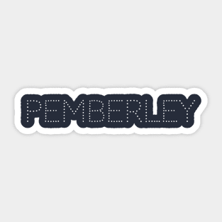 Pemberley Sticker